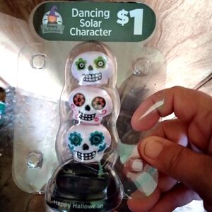 Dancing solar character